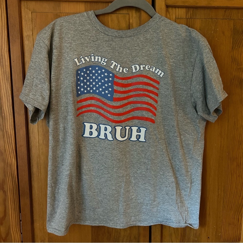 Viral Tik Tok shirt with American Flag